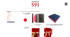 Desktop Screenshot of editions591.com